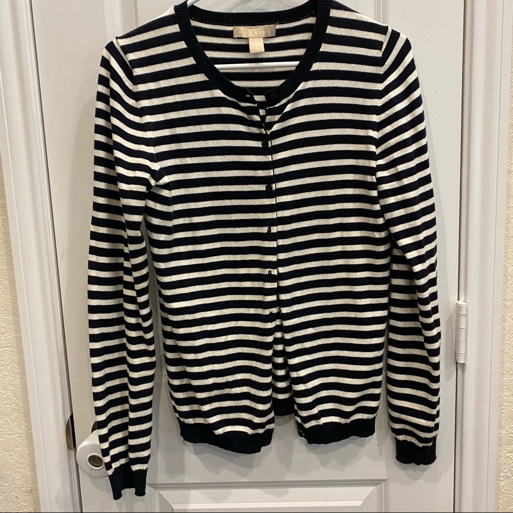 Banana Republic Striped Cardigan